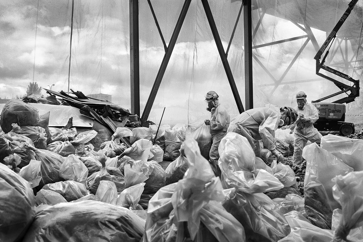 Cleaning and recycling in As Pontes